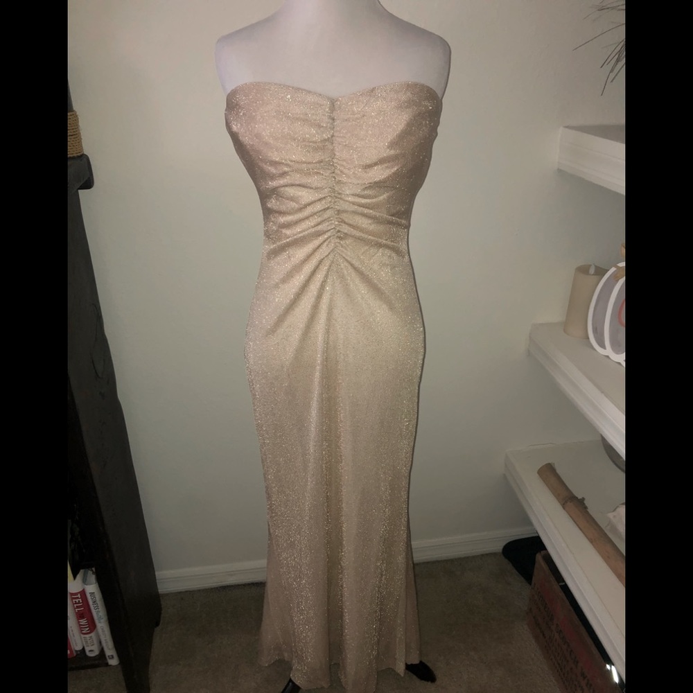 Victoria’s Secret Strapless Gown